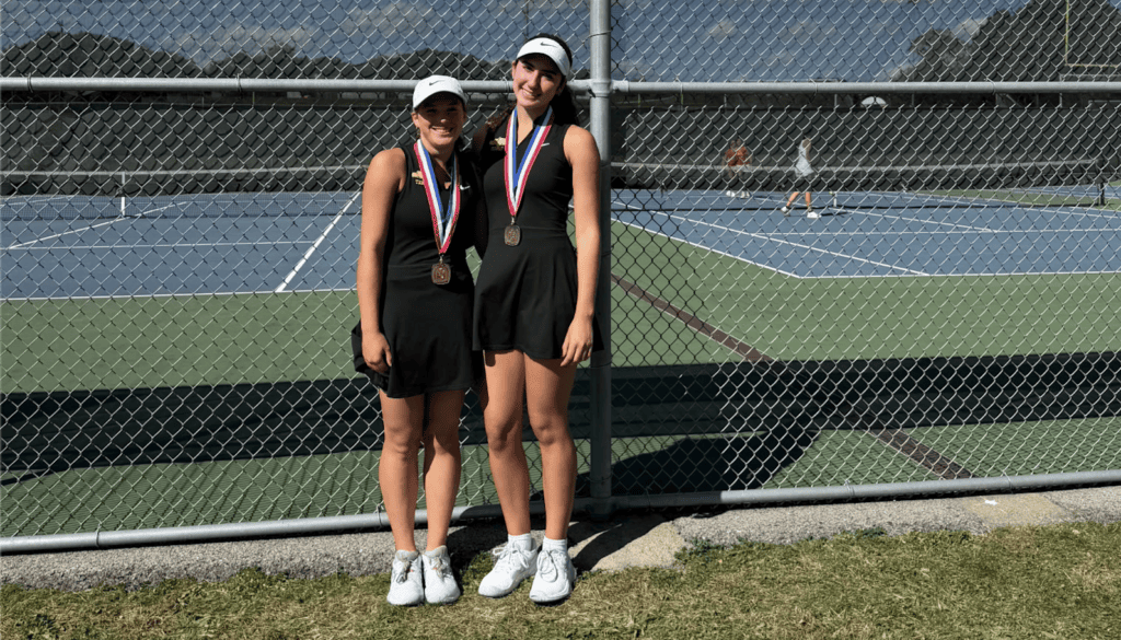 Girls' Tennis: Kaufman and Leeman Take Home Bronze at WPIAL Doubles