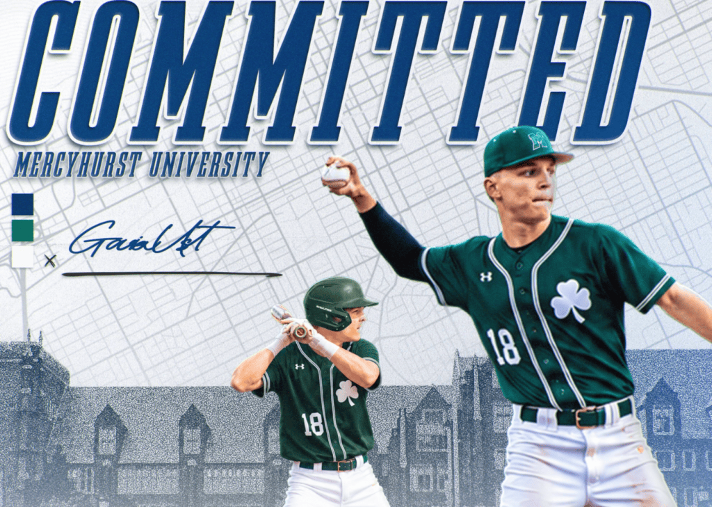 Baseball: Gavin Ust Commits To Play Baseball at Mercyhurst University