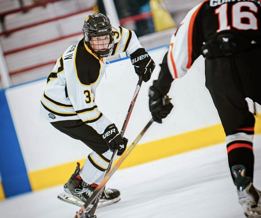 Ice Hockey: Tigers Trample Lions In Road Victory